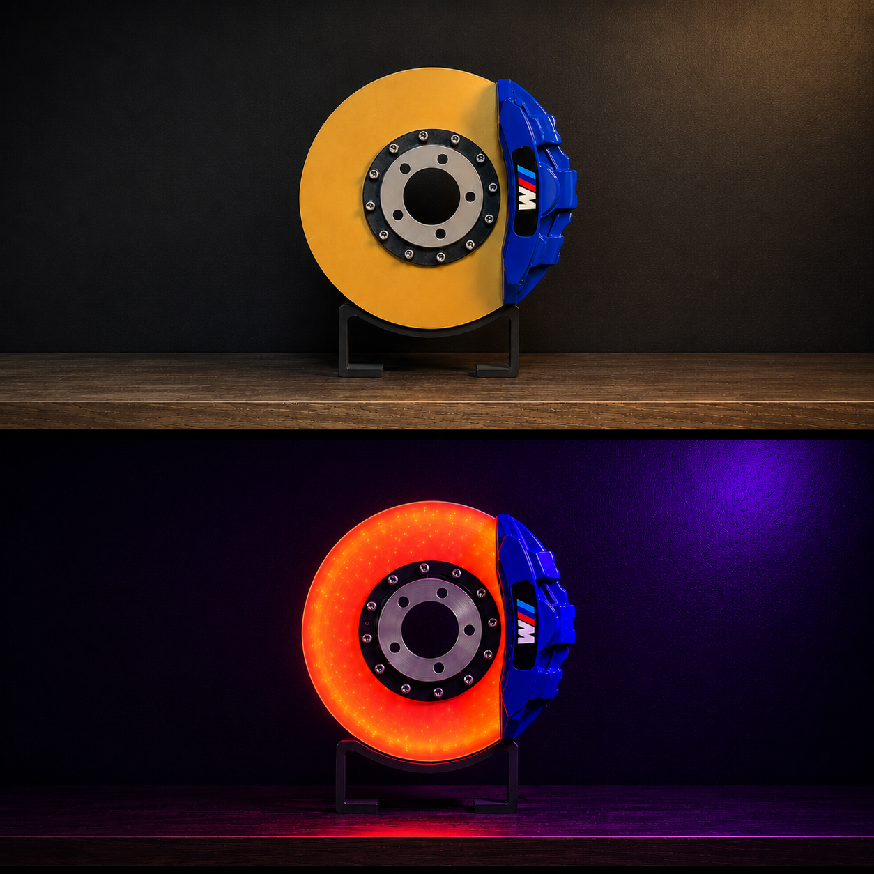 Disco de freno LED