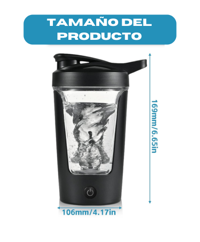 Vaso mezclador eléctrico recargable